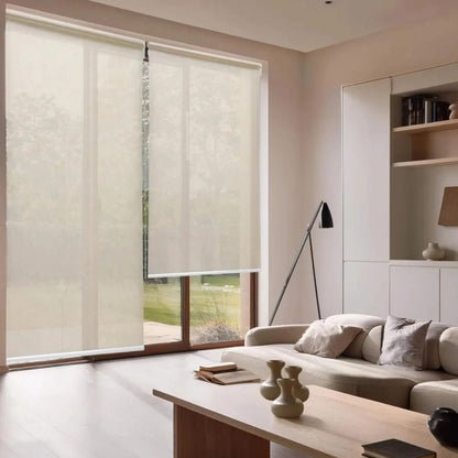Persiana Soft Linho Rolo 140X160 Cor Bege D162037B - Evolux