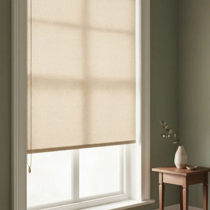 Persiana Soft Linho Rolo 140X160 Cor Bege D162037B - Evolux
