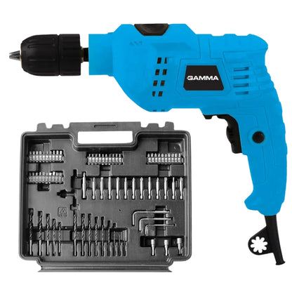 Furadeira Martelete Elétrica 3/8 Acessórios Bits G1905k 220V