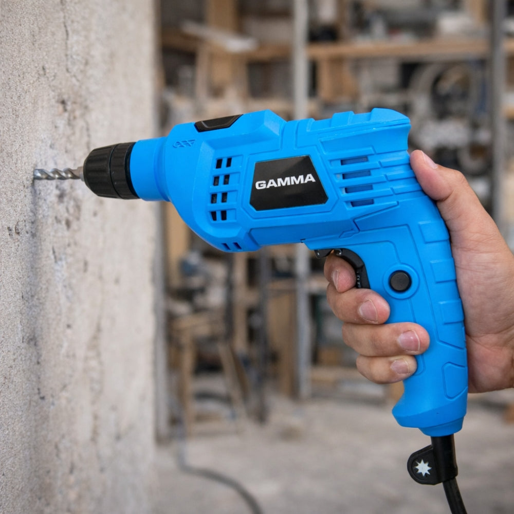Furadeira Martelete Elétrica 3/8 Acessórios Bits G1905k 220V