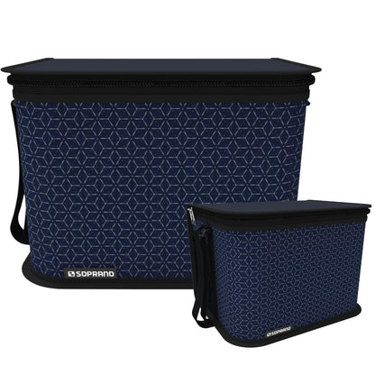 Bolsa Térmica Urbana 18 Litros Azul/Cinza Soprano Camping