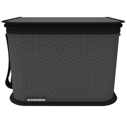 Bolsa Térmica Urbana 18 Litros Preto/Cinza Soprano