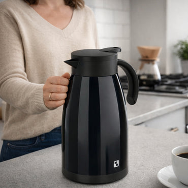 Bule Térmico Elegance 1,5 Litros Preto Soprano