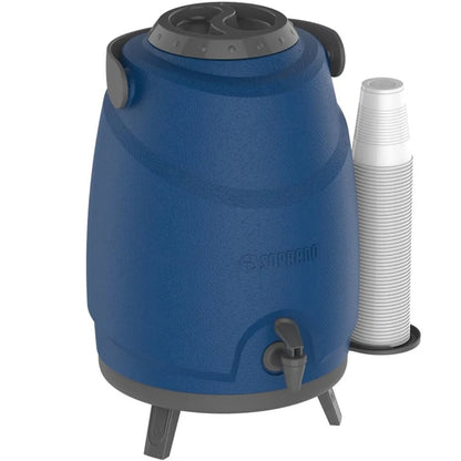 Botijão Isotérmico com Torneira 9 Litros Azul Aspen Soprano
