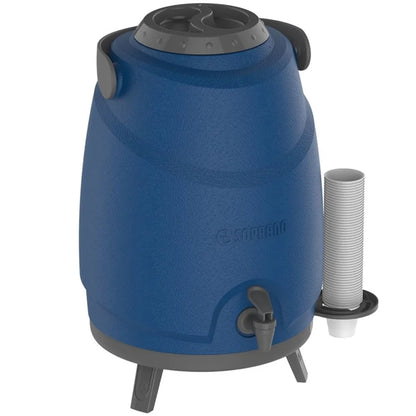 Botijão Isotérmico com Torneira 9 Litros Azul Aspen Soprano