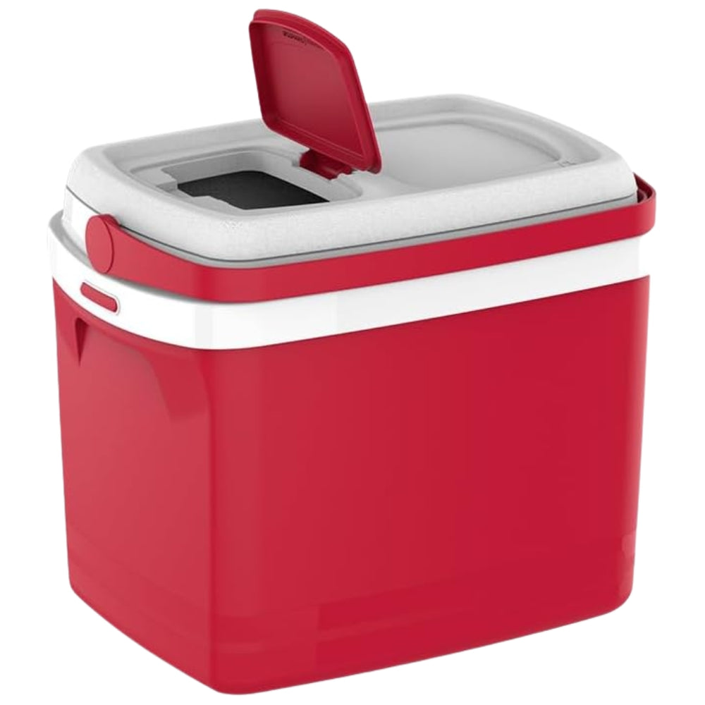 Caixa Térmica 32 Litros Vermelho Soprano Camping Praia