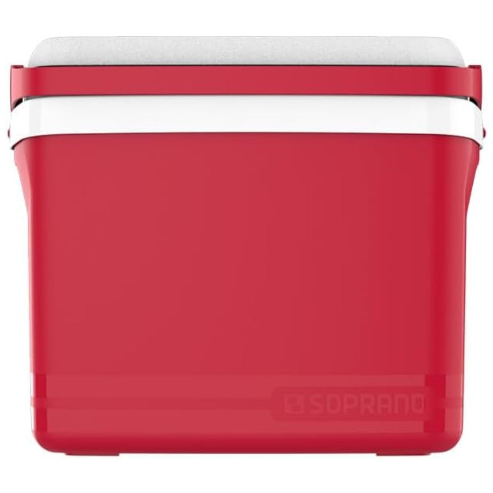 Caixa Térmica 32 Litros Vermelho Soprano Camping Praia