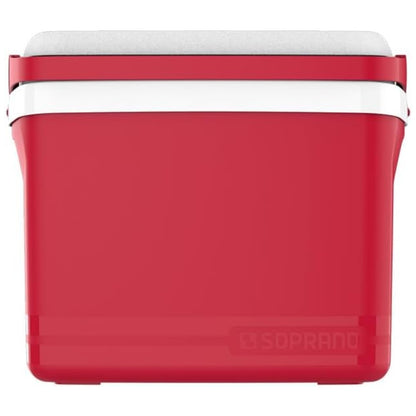 Caixa Térmica 32 Litros Vermelho Soprano Camping Praia