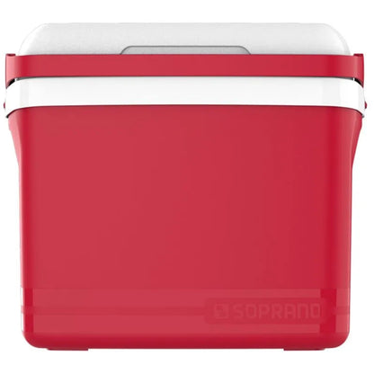 Caixa Térmica com Acessórios 32 Litros Vermelho Tropical Soprano