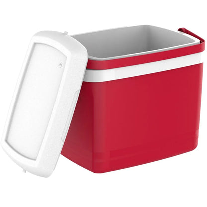 Caixa Térmica com Acessórios 32 Litros Vermelho Tropical Soprano
