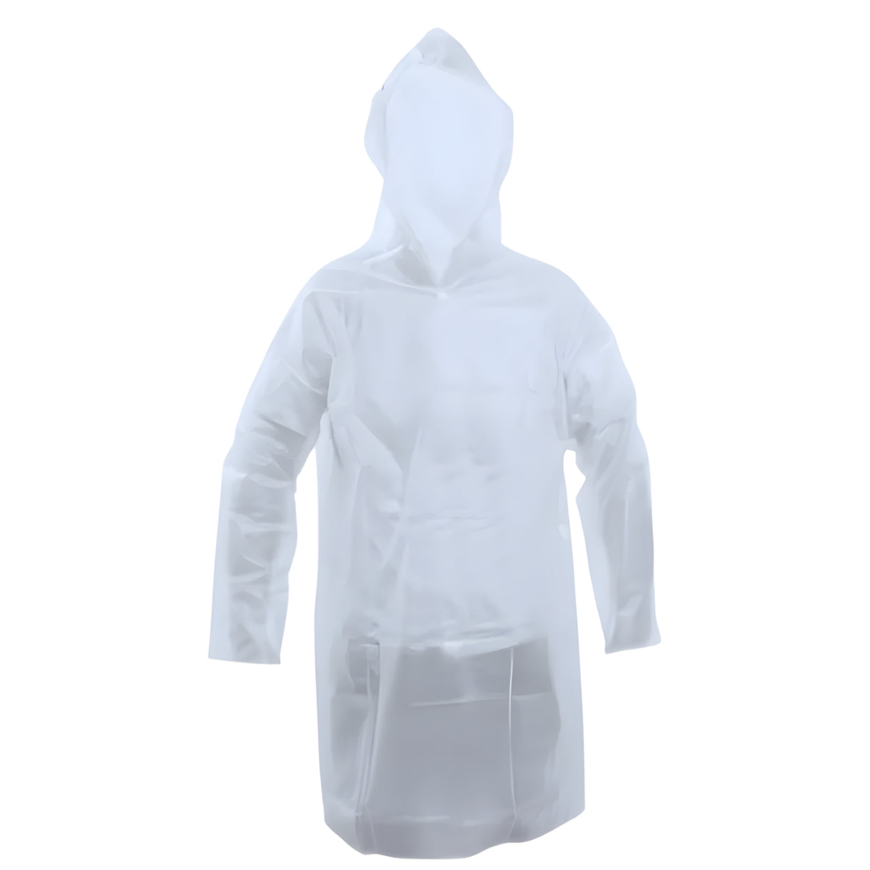 Capa Chuva Transparente Impermeável Pvc Laminado EXG
