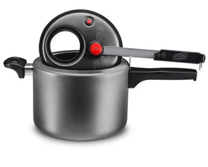 Panela de Pressão Visor Antiaderente 4,5l Graf. MTA Interna